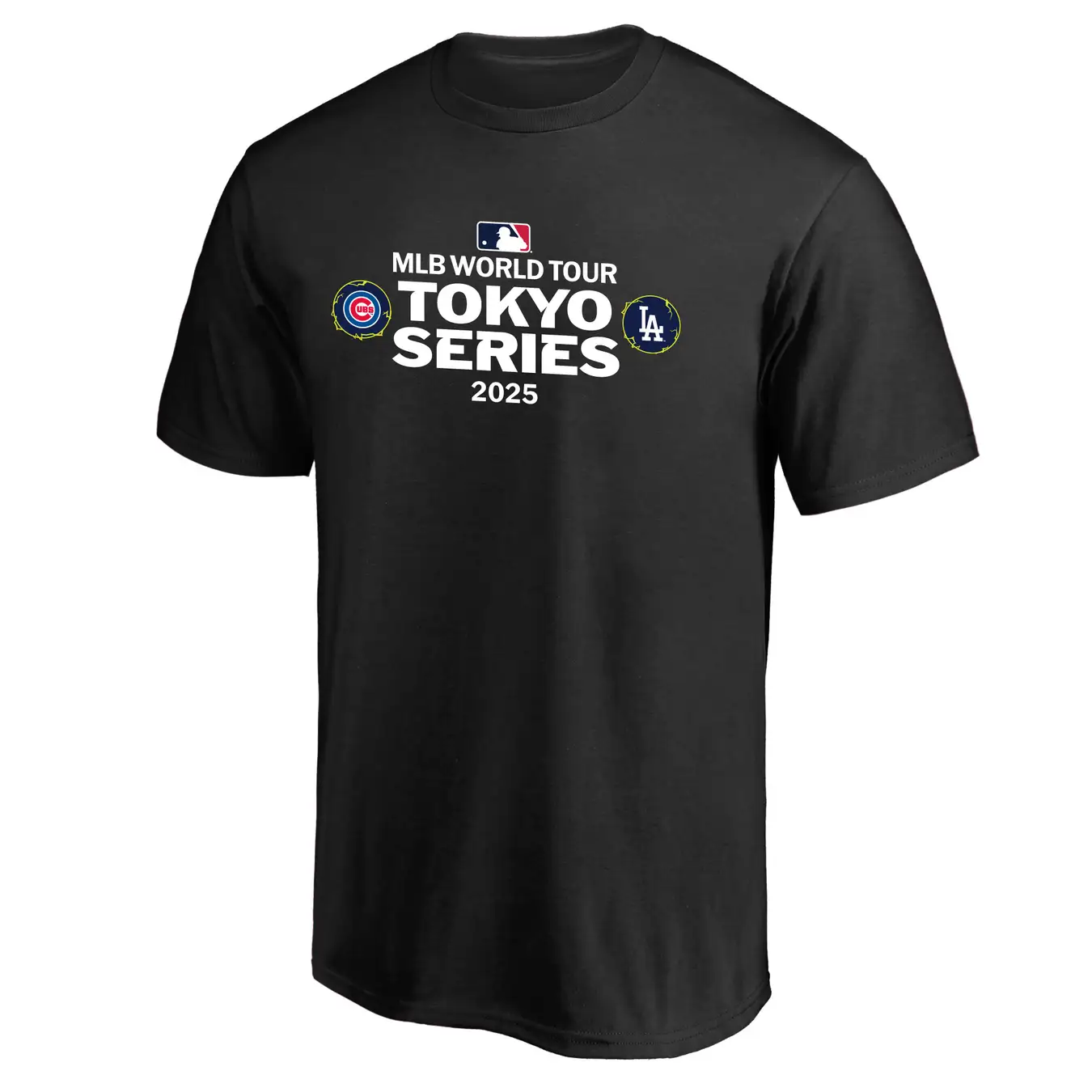 Men Chicago Cubs blank black 2025 MLB T shirts style 2